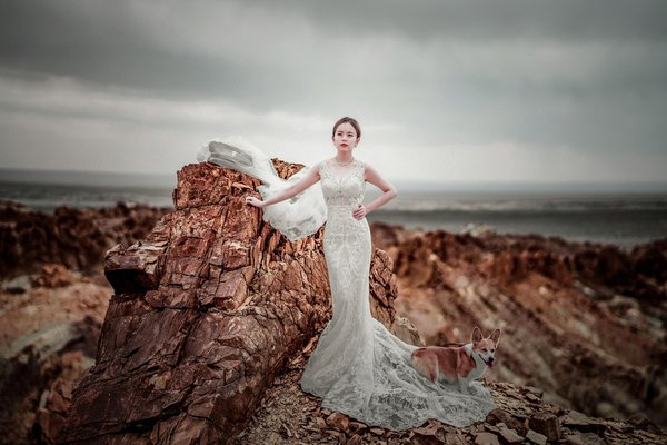 Découvrez l'élégance de la robe terracotta